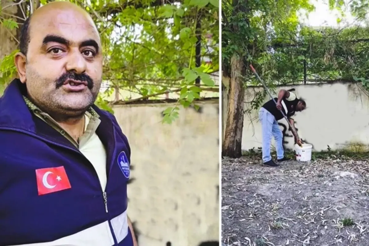 sevdasini duvara yazan vatandasa belediye personelinden tebessum ettiren mesaj 9hjbSVGA.jpg