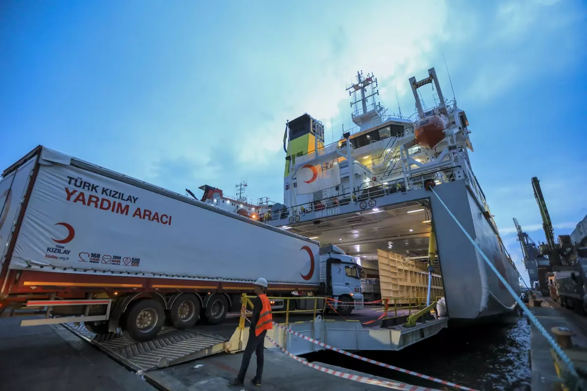 turk kizilaydan gazze icin acil ateskes cagrisi THQvkiVU